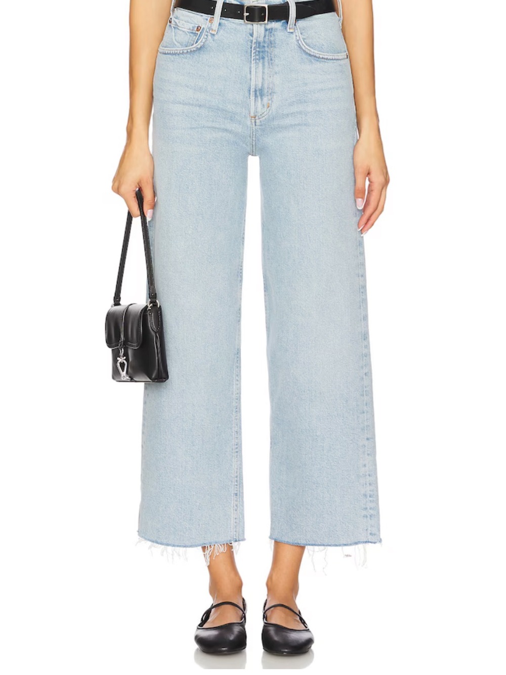 AGOLDE Ren High Rise Wide Leg Jeans